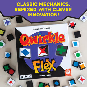 MindWare Qwirkle Flex family game night visuals inspire replayability.
