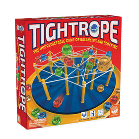 MindWare Tightrope board game board for balanced strategy and family fun.