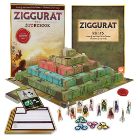 MindWare Ziggurat gameboard levels showcase escalating challenges for cooperative play.