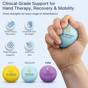 Mindzen lavender aroma stress ball supports relaxation during work breaks.