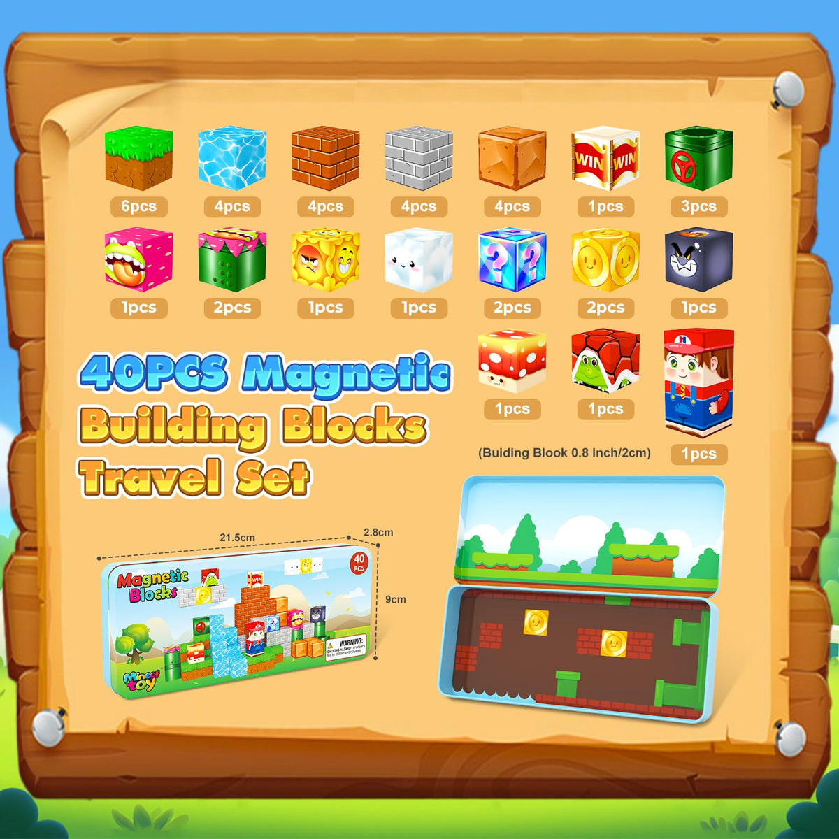 Minecftoy forest castle elements spark imaginative role-play adventures