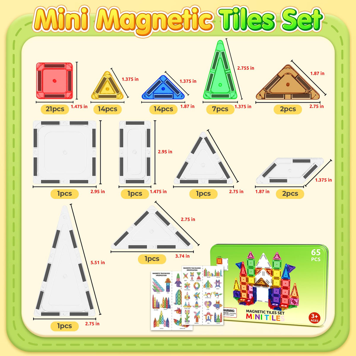 Minecftoy mini squares and triangles spark creative play anywhere.
