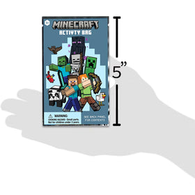 Official Minecraft mini play packs for kids' birthday party activities.
