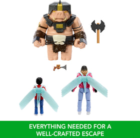 Garrett action figure with weapon accessory for film-inspired battles