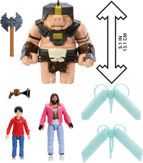 Henry action figure from Minecraft Story Set ready for posing