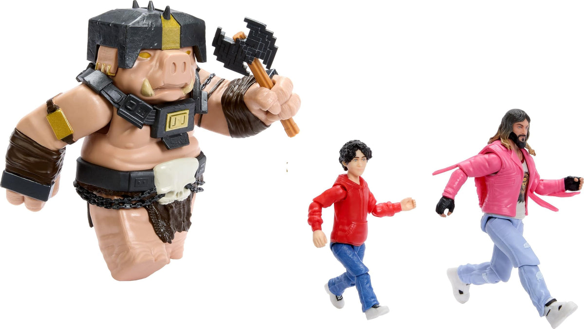 Dual weapon and wing accessories enhance action scenes and creativity