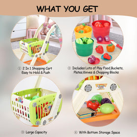 Ming You knife and cutting boards deliver realistic play with colorful pretend foods.