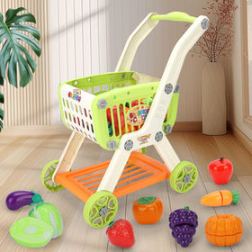 Ming You cutting play food set shows knives and boards for safe, creative pretend cooking.