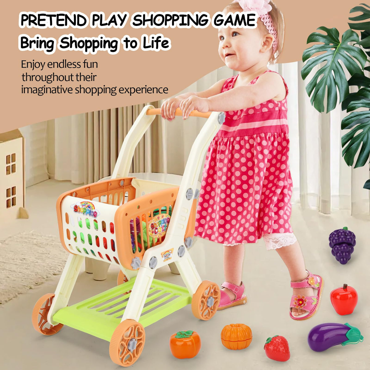 Ming You learning toy for toddlers encourages imaginative role play and fine motor practice.