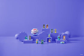 Mini Brands: Series 3 sustainable packaging uses recycled plastic.