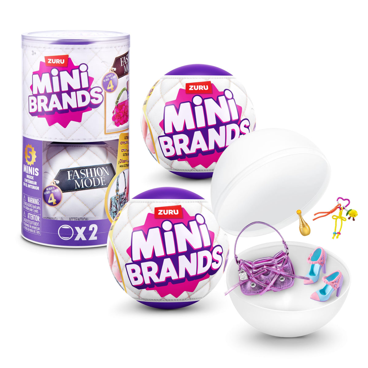 Mini Brands Fashion Series 4 unboxing capsule reveals tiny fashion treasures for imaginative play.