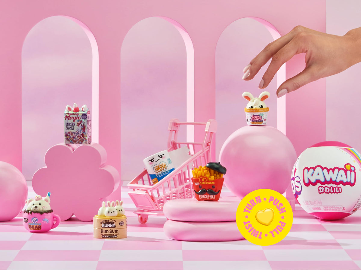 Mini Brands Kawaii Japanese-inspired design celebrates cute culture in mini form