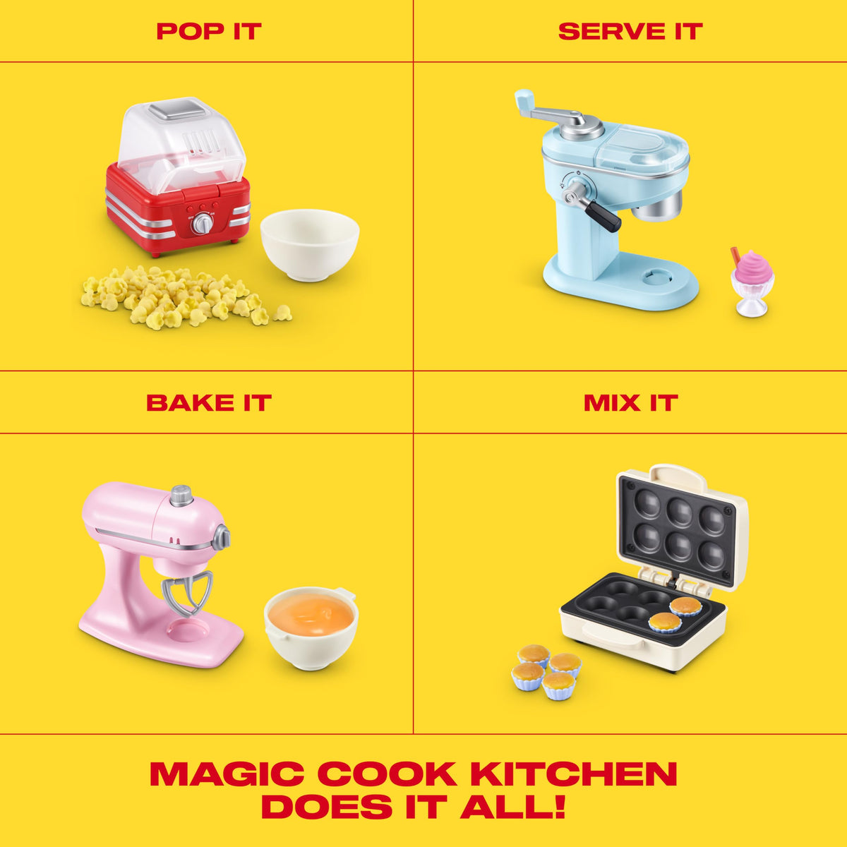 Mini Brands Magic Cook Accessories to extend playsets safely