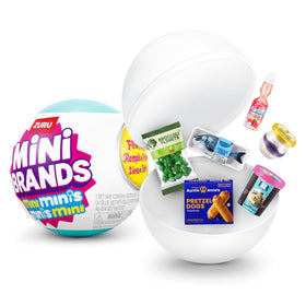Mini Brands mini kitchen items arranged for creative pretend meals