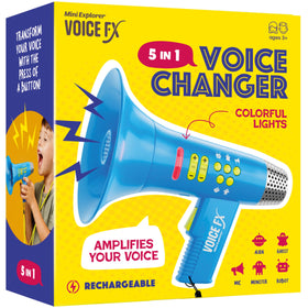 Mini Explorer voice changer in alien mode offers imaginative play for kids