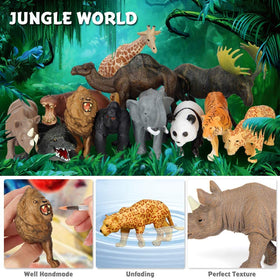 Mini Tudou hippo figure for durable, chunky play