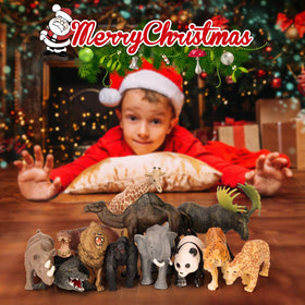 Mini Tudou rhino figure supports bold wildlife storytelling