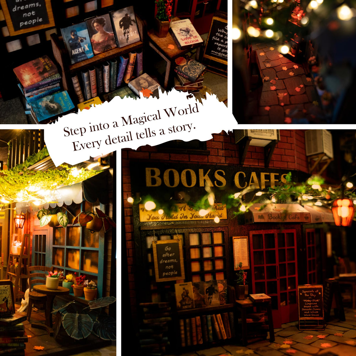 MINIALLEY Dreamy Book Nook Kit assembly—easy setup for DIY enthusiasts