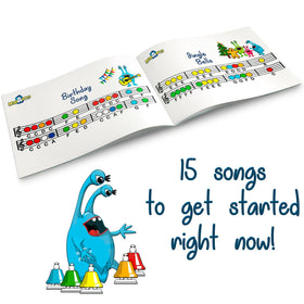 MINIARTIS desk-bells-toddler-friendly design invites safe, intuitive musical exploration.