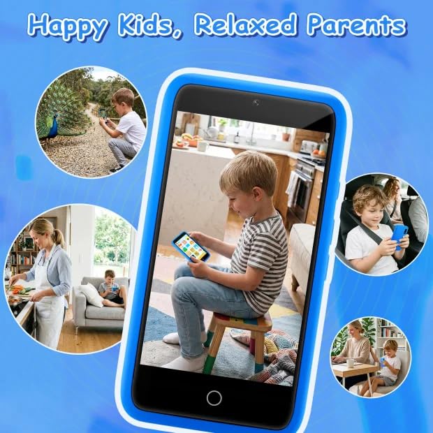 MINIBEAR Kids Toy Smartphone parental-controls, safe limits for balanced play.