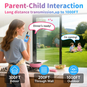 MINIBEAR long-range walkie talkies for open outdoor environments