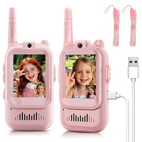 MINIBEAR video walkie talkie camera front view for real-time play and easy sharing