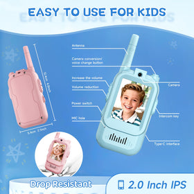 MINIBEAR video walkie talkies gift set perfect for kids.