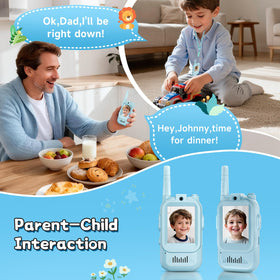 MINIBEAR video walkie talkies voice modes, adds playful character to conversations.