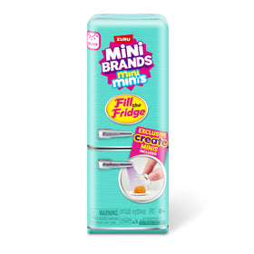 Mini Brands Fill The Fridge exclusive minis showcased for collectors and fans.