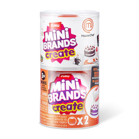 Mini Brands MasterChef chocolate cake replica, great for storytelling and display.