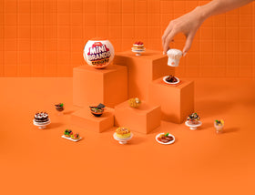 Mini Brands MasterChef pizza slice accessory, perfect for pretend cooking sessions.