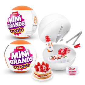 Mini Brands MasterChef ramen dish display, ideal for imaginative play and collecting.