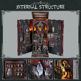 MiniCity horror-themed standees provide extra decor options for DIY setups.