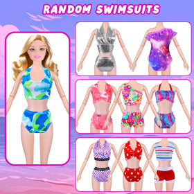 MINIFUN doll shoes and hangers help organize outfits and playsets