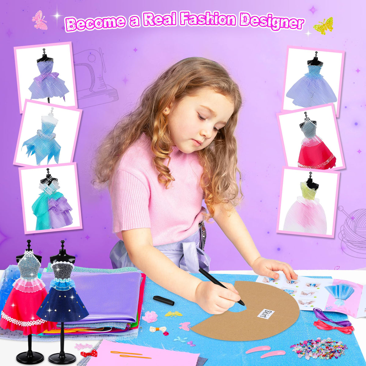 MINIFUN detailed instructions guide beginners toward confident sewing-free fashion creation.
