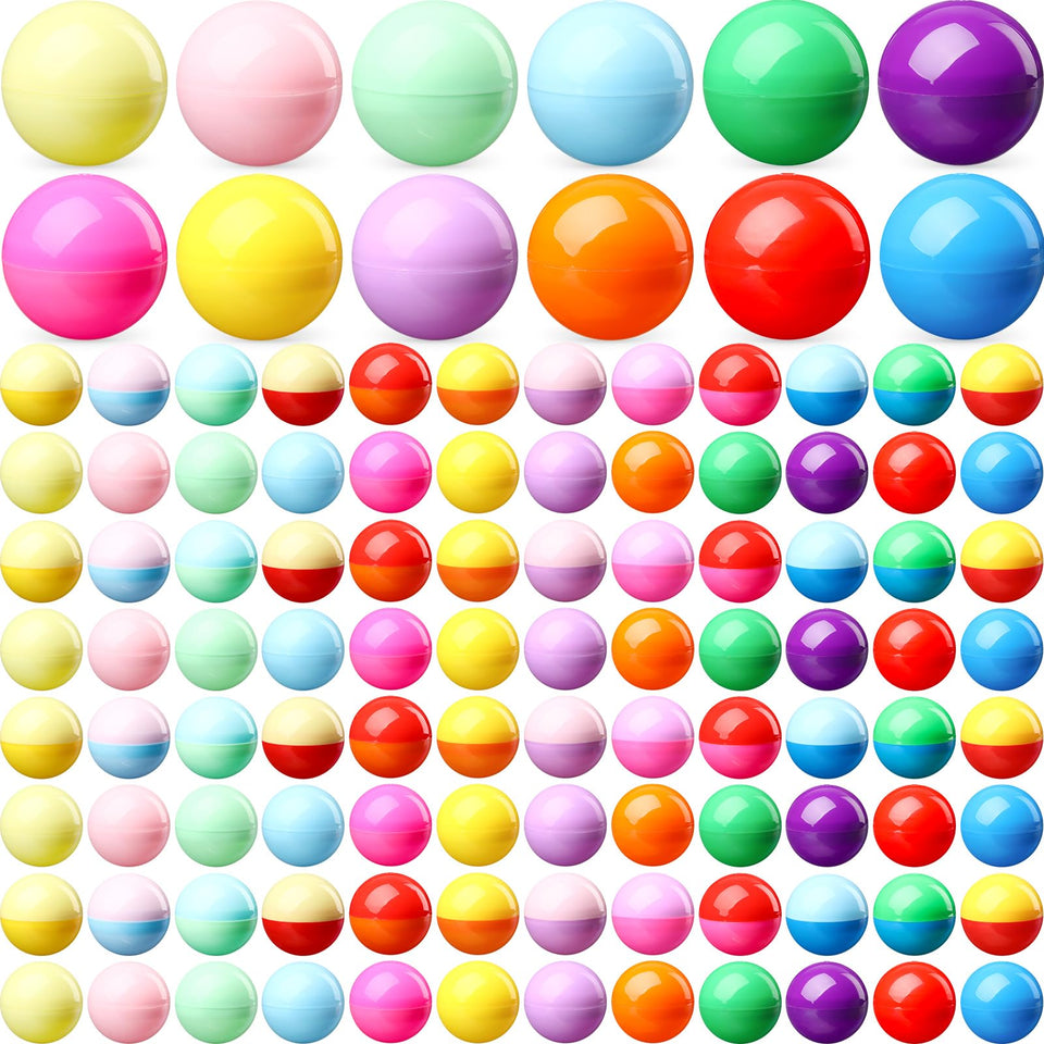 MiniInflat 120pcs empty capsules ready for party favors and DIY fillers.