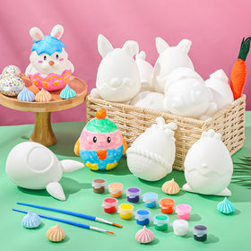 MiniInflat Easter craft collection shown for home decor.