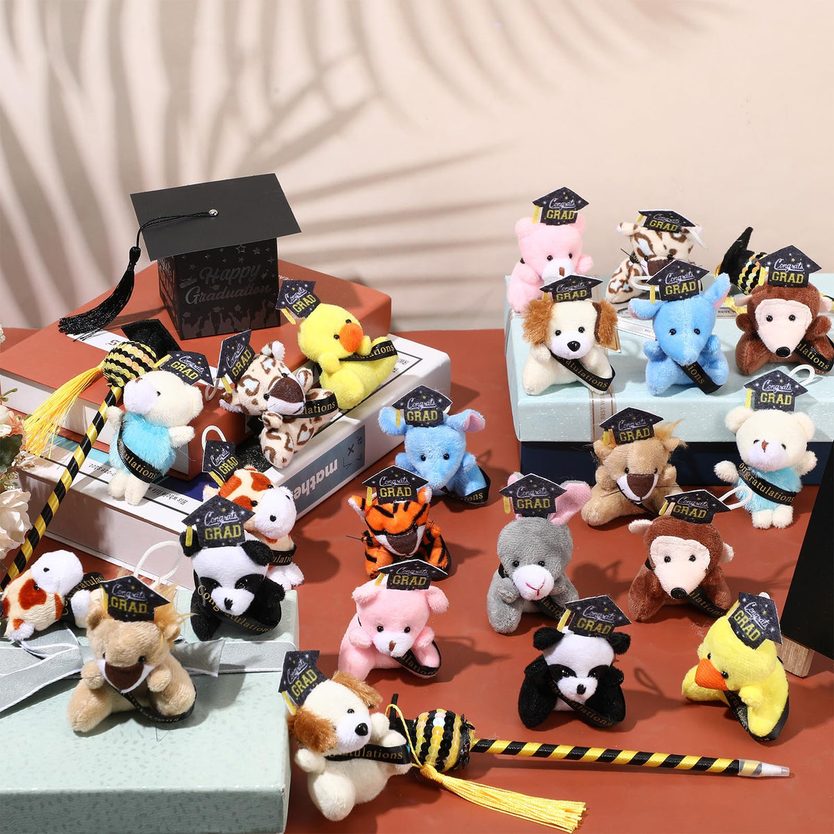 MiniInflat graduation plush character, a cute keepsake for graduates
