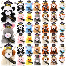 MiniInflat graduation toy closeup with hat for party favors