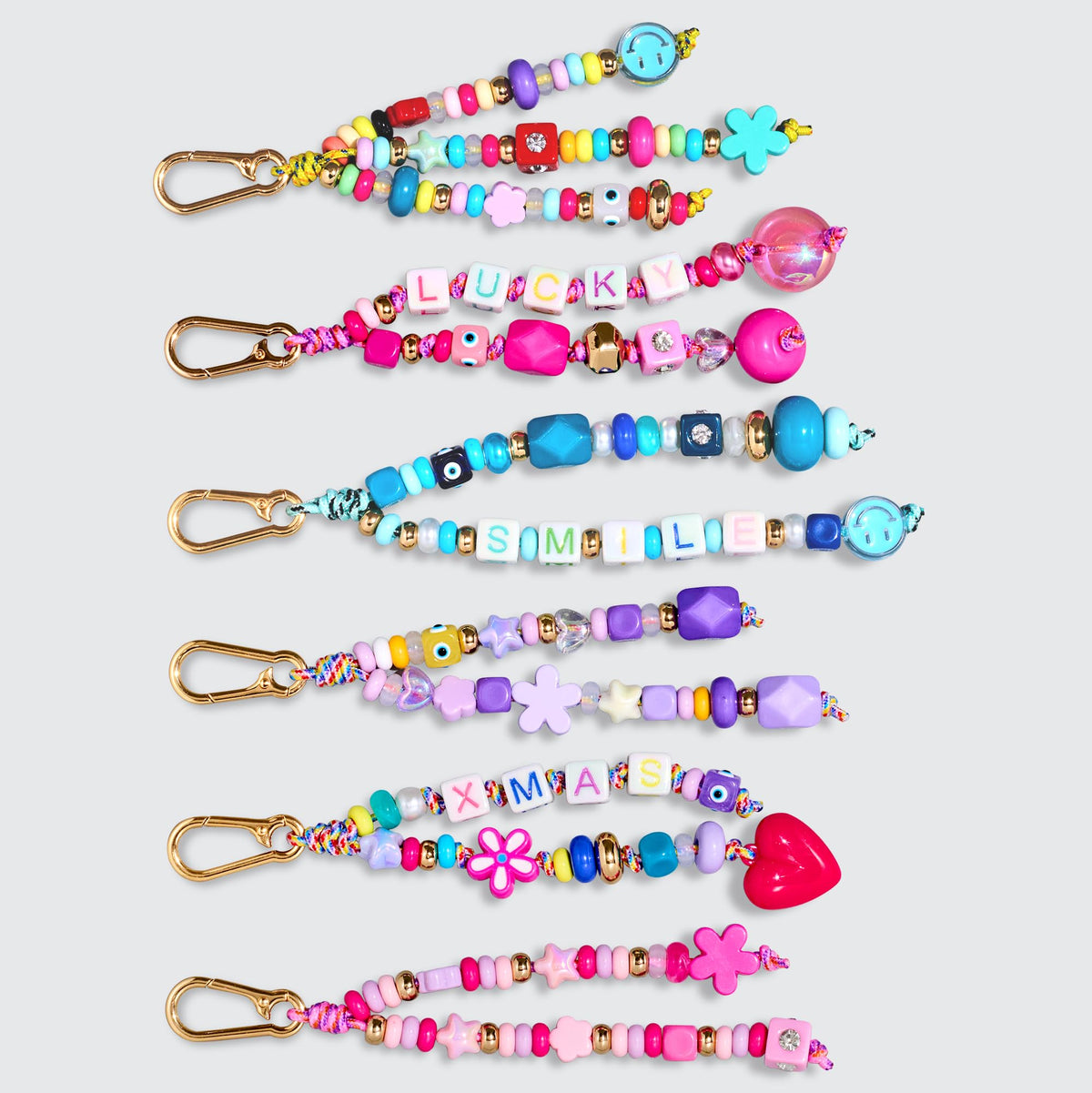 Alphabet beads A-Z from MINIMISSMIANYC for personalized charms
