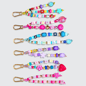 Alphabet beads A-Z from MINIMISSMIANYC for personalized charms