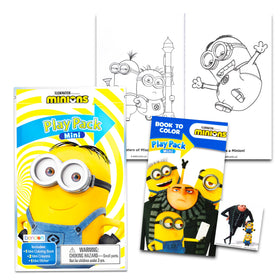 Grab n go play packs showcase coloring pages and crayons for instant party activity