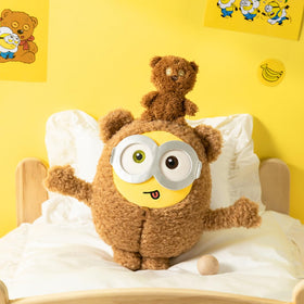 MINISO 11-inch Minions plush is a cute sleeping companion for kids.