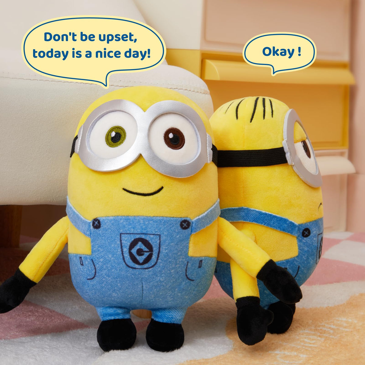 MINISO 8-inch Bob plush is safe, non-toxic and designed for daily hugs.