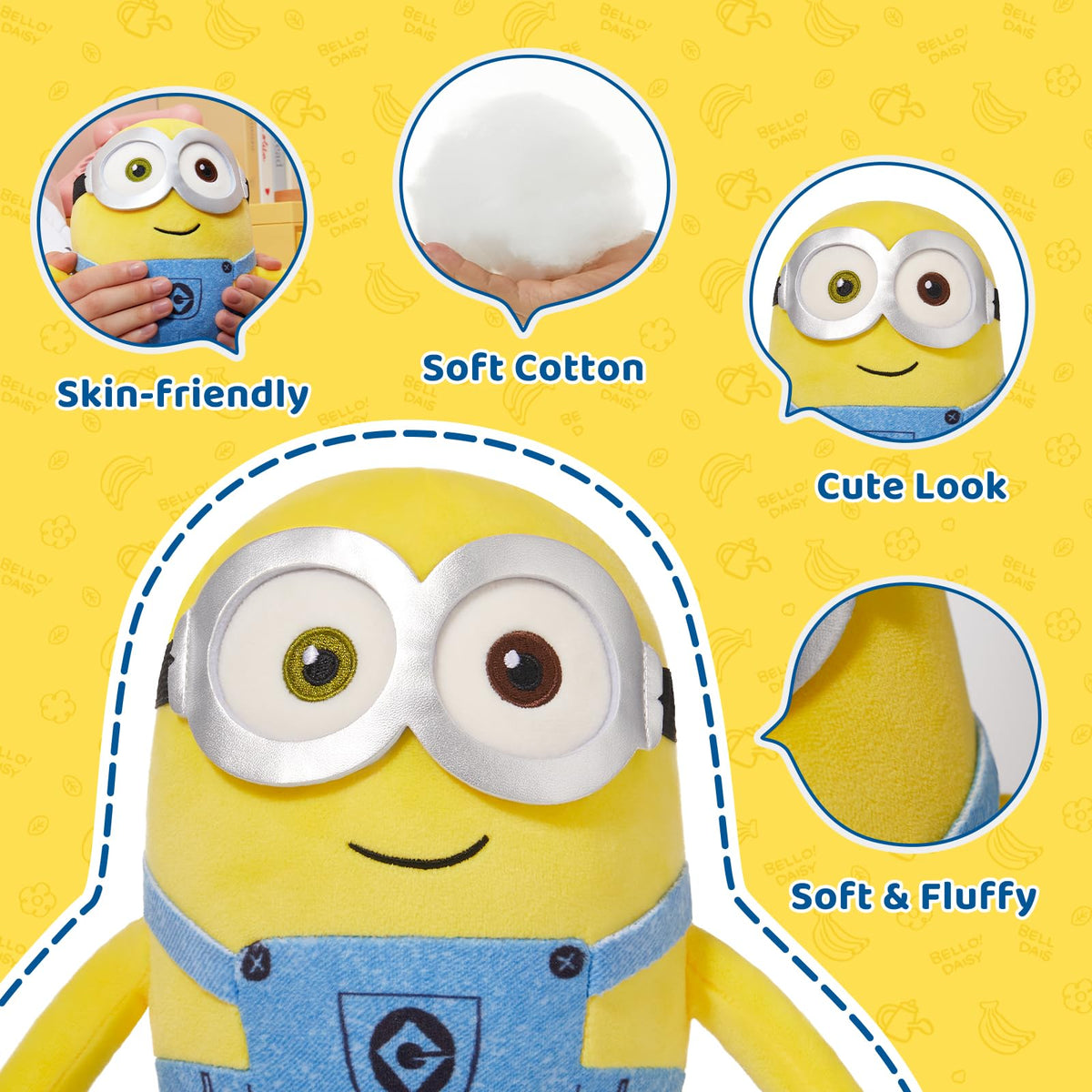 MINISO 8-inch Bob plush provides a comforting nap buddy and bedtime companion.