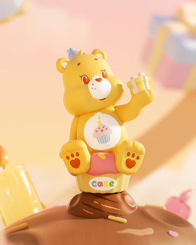 MINISO Care Bears Healing Planet Cheer Bear star figure adds color to your shelf