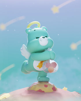 MINISO Care Bears Healing Planet Good Luck Bear star figure invites hopeful accents