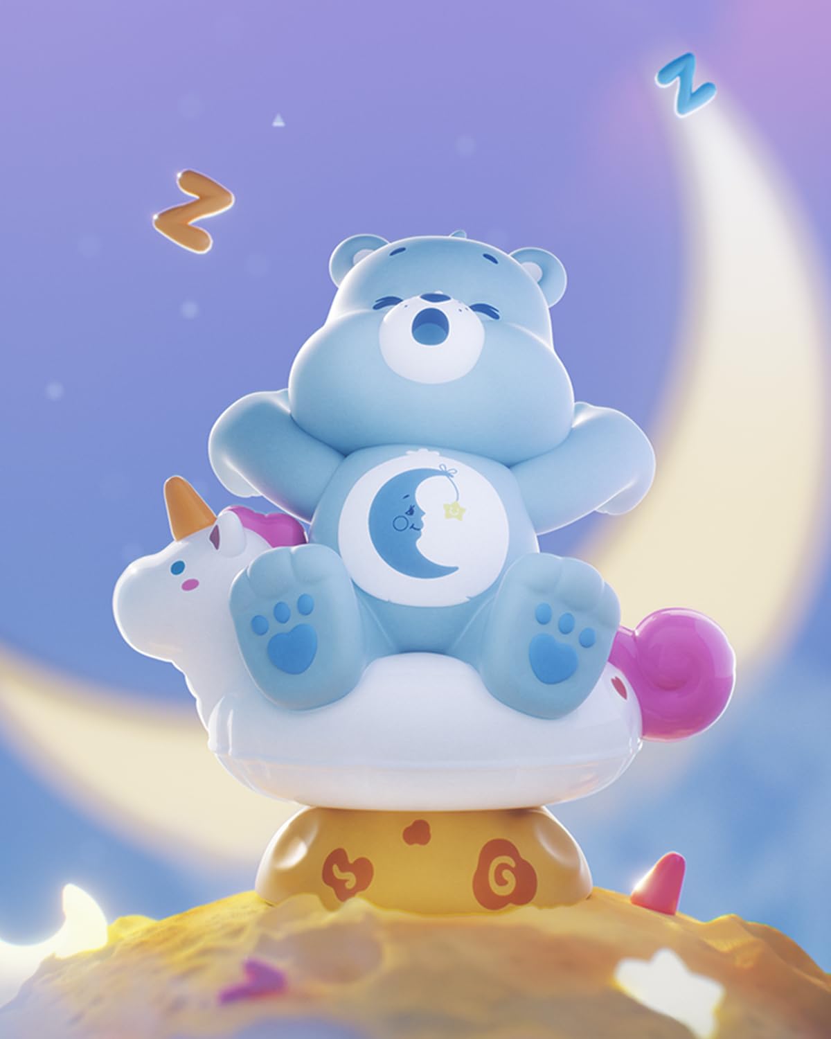 MINISO Care Bears Healing Planet Sweet Dream Bear hidden star figure offers collectible surprise