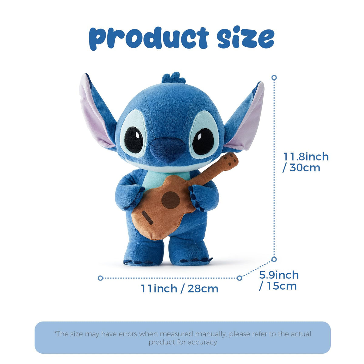 MINISO Stitch plush with premium materials for soft, durable daily cuddles.