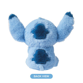 MINISO Stitch plush close-up shows soft fabric texture.